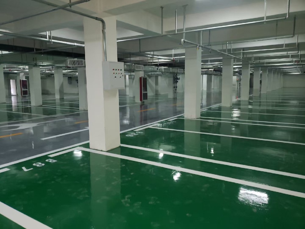 环氧自流平的施工速度快可以运用在多个领域